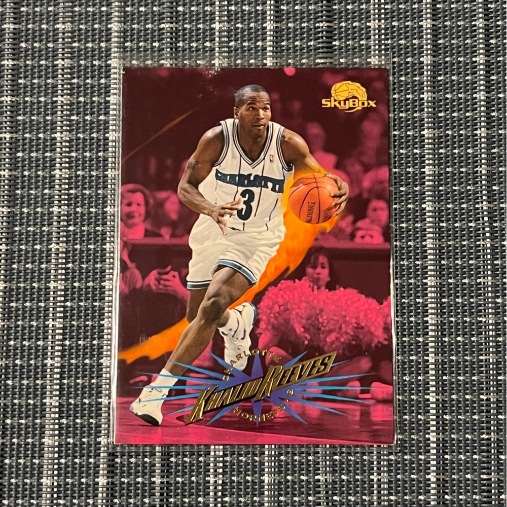 🏀 1995-96 Skybox Premium - Khalid Reeves Basketball Sports Trading Card  #156